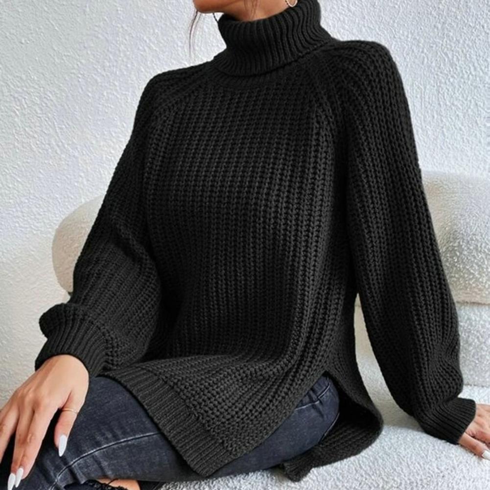 Aurora Bellini | Chunky Knit Turtleneck Sweater For Women