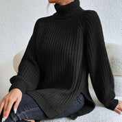 Aurora Bellini | Chunky Knit Turtleneck Sweater For Women