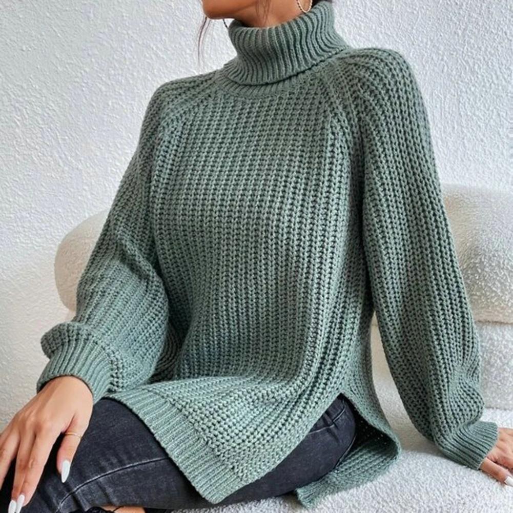 Aurora Bellini | Chunky Knit Turtleneck Sweater For Women