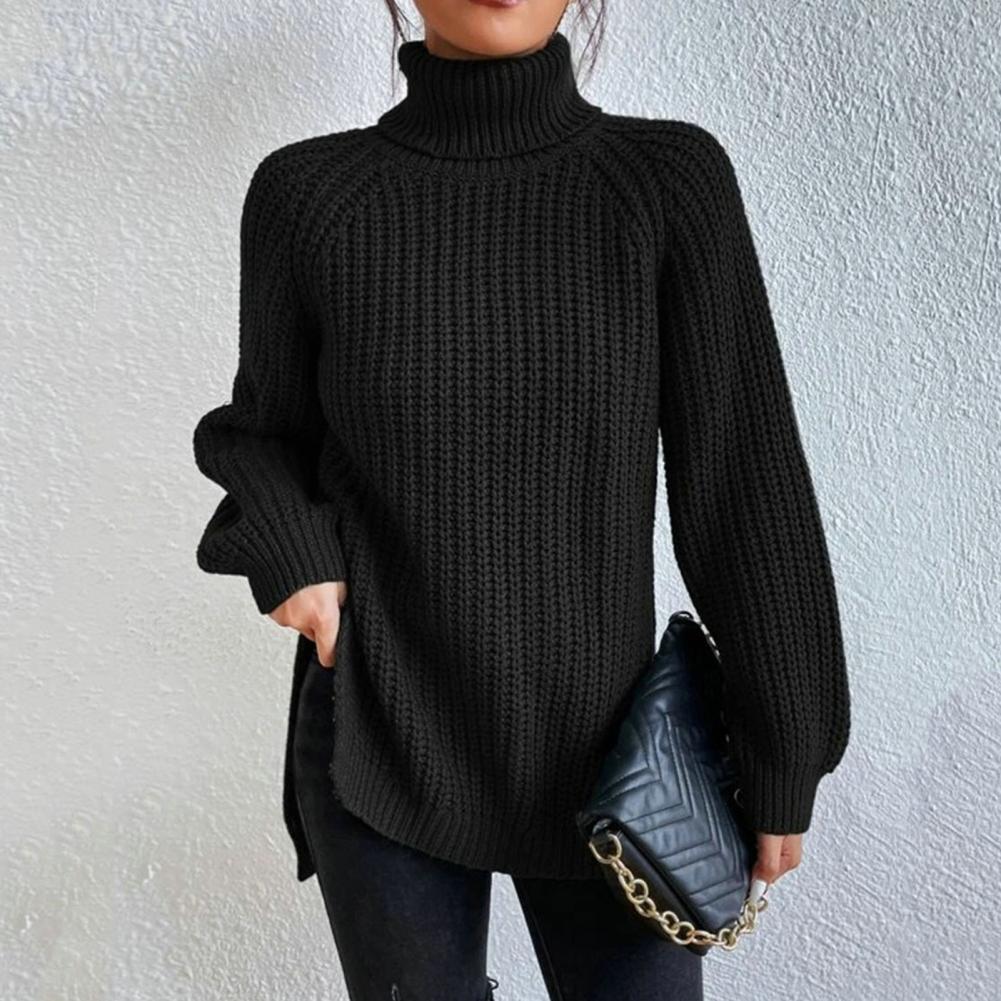 Aurora Bellini | Chunky Knit Turtleneck Sweater For Women