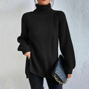 Aurora Bellini | Chunky Knit Turtleneck Sweater For Women
