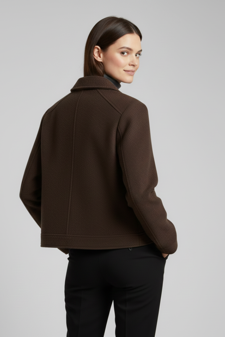 Elodie Sinclair | Cropped Bomber Jacket For Women