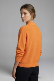 Olivia Turner | Collared Button-Up Cardigan For Women