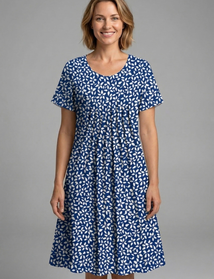 Sienna Clarke | Wildflower Print Midi Dress For Women
