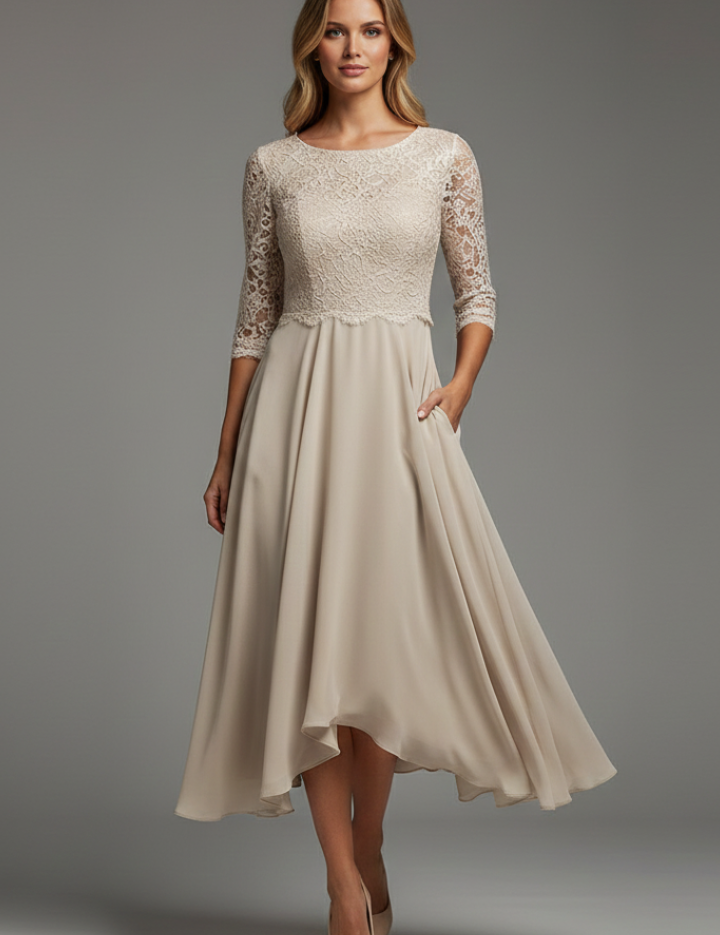 Amelia Kelly | Lace Midi Dress For Women