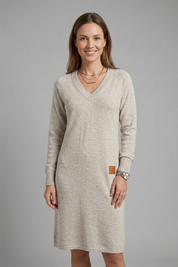 Harper Reynolds | Knit Midi Sweater Dress For Women