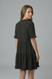 Ruby Mitchell | Tiered Ruffle Mini Dress For Women