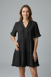 Ruby Mitchell | Tiered Ruffle Mini Dress For Women