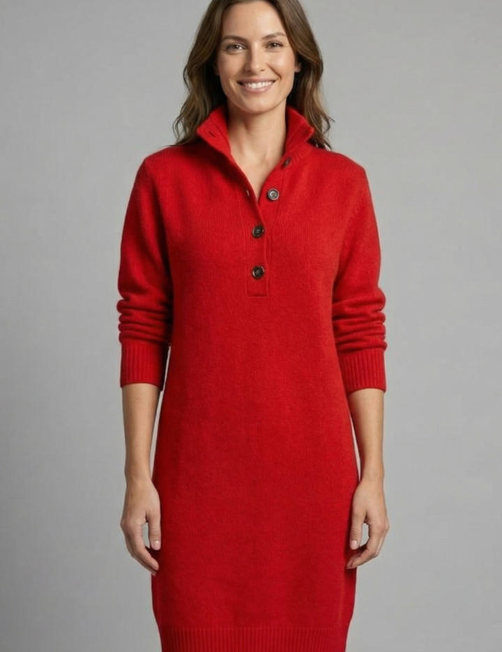 Isla Bennett | Knit Jumper Midi Dress For Women