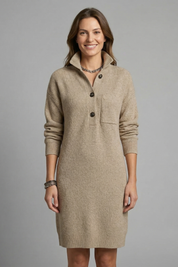 Isla Bennett | Knit Jumper Midi Dress For Women