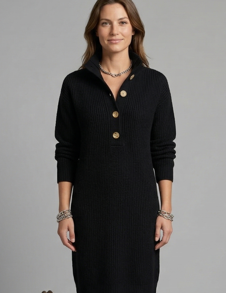 Isla Bennett | Knit Jumper Midi Dress For Women