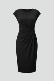 Charlotte Evans | Ruched Knee-Length Dress For Women