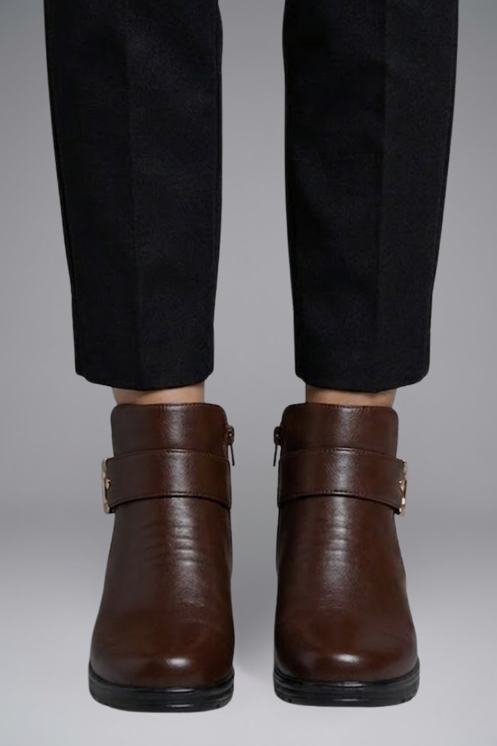 Gabriella Moretti | Winter Comfort Ankle Boots For Women