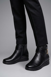 Gabriella Moretti | Winter Comfort Ankle Boots For Women
