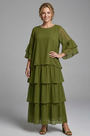Lily Thornton | Tiered Maxi Dress For Women