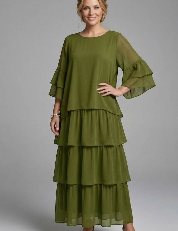Lily Thornton | Tiered Maxi Dress For Women