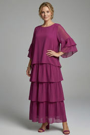 Lily Thornton | Tiered Maxi Dress For Women