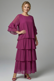 Lily Thornton | Tiered Maxi Dress For Women