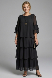 Lily Thornton | Tiered Maxi Dress For Women