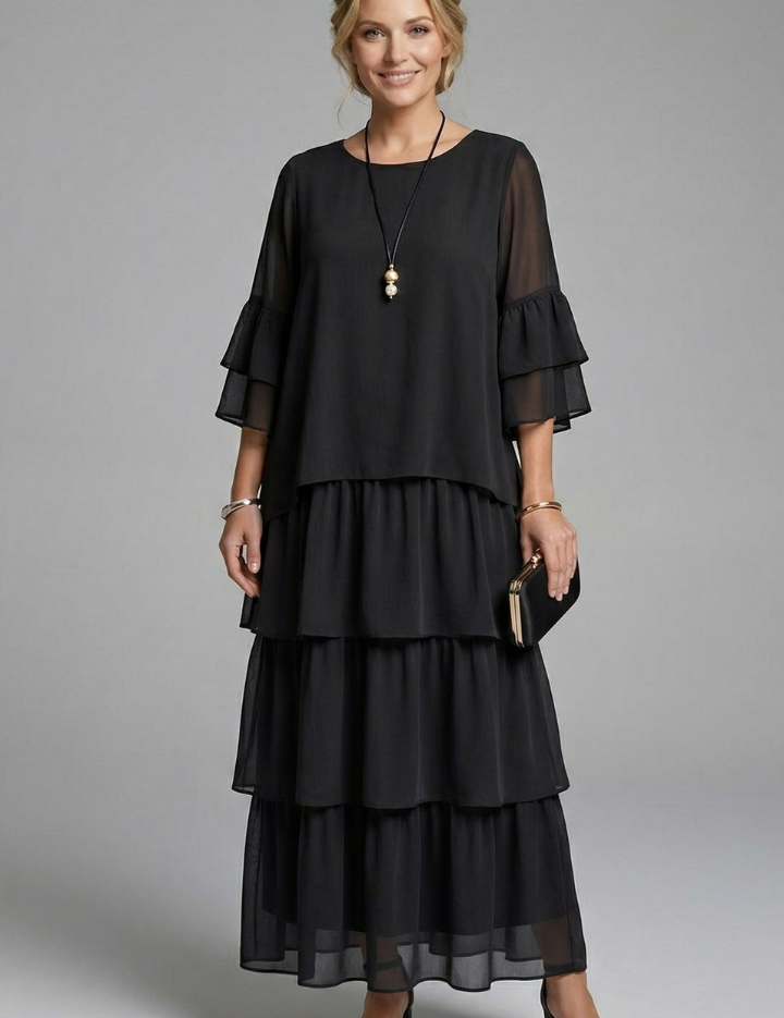 Lily Thornton | Tiered Maxi Dress For Women