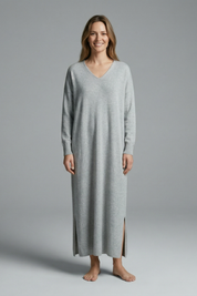Emma Taylor | Knit Maxi Dress Long Sleeve For Women