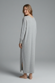 Emma Taylor | Knit Maxi Dress Long Sleeve For Women