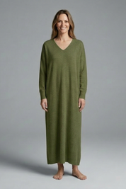 Emma Taylor | Knit Maxi Dress Long Sleeve For Women