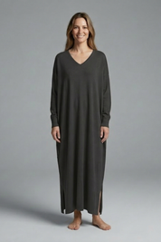 Emma Taylor | Knit Maxi Dress Long Sleeve For Women