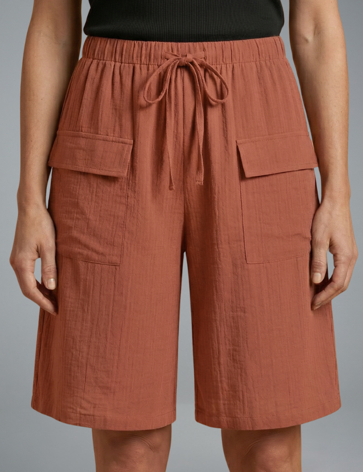 Tara Collins | Relaxed Cargo Shorts For Women