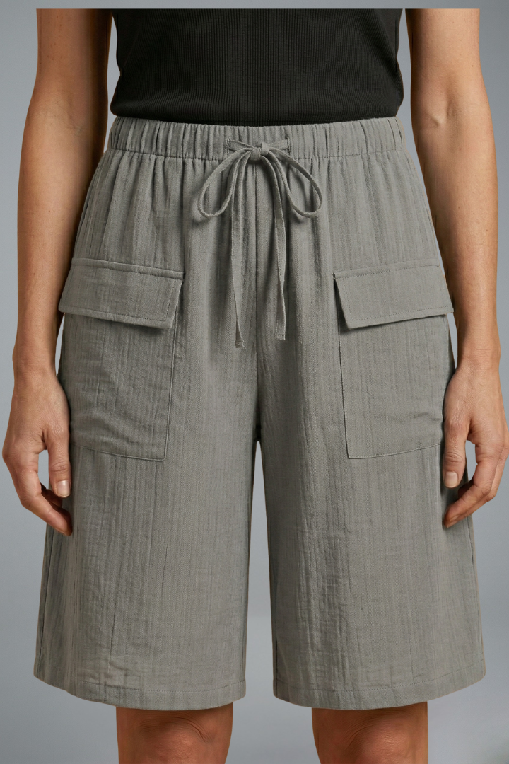 Tara Collins | Relaxed Cargo Shorts For Women