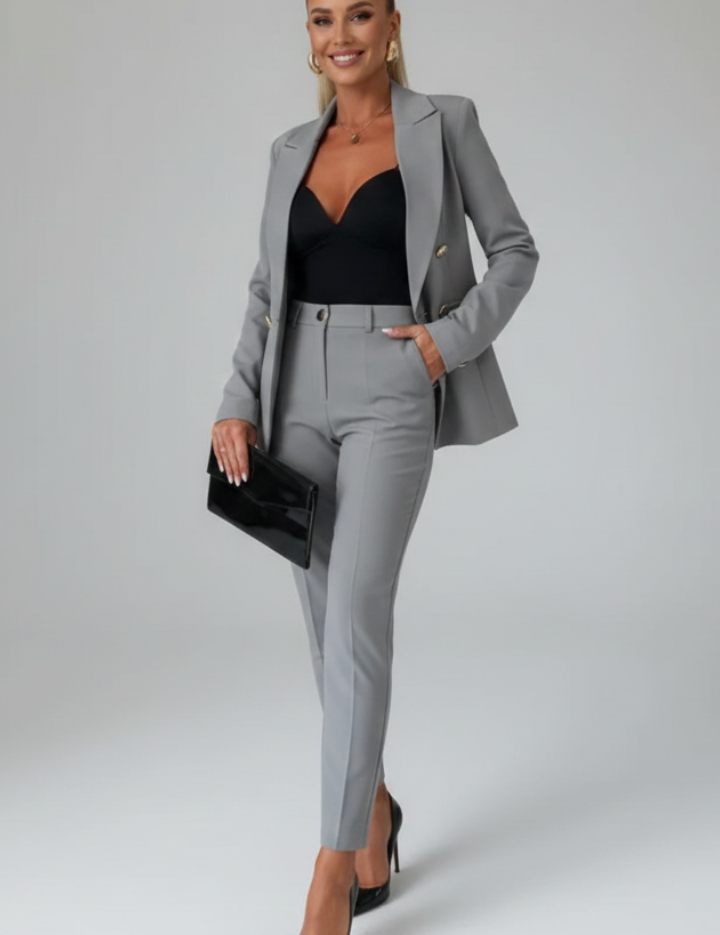 Sophia Laurent | Elegant Tailored Suit Set For Women