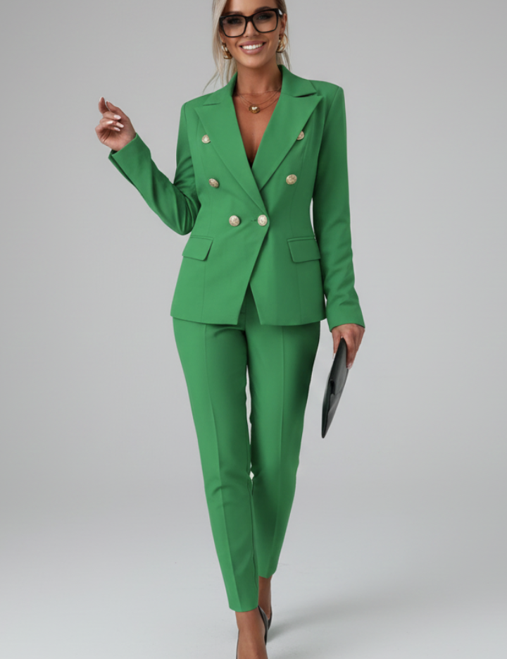 Sophia Laurent | Elegant Tailored Suit Set For Women
