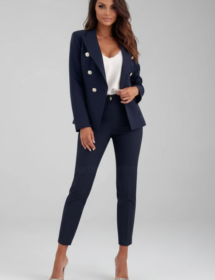 Sophia Laurent | Elegant Tailored Suit Set For Women