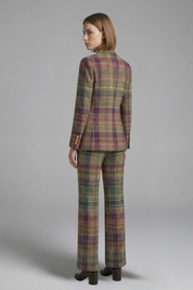Imogen Clarke | Plaid Double-Breasted Suit Set For Women