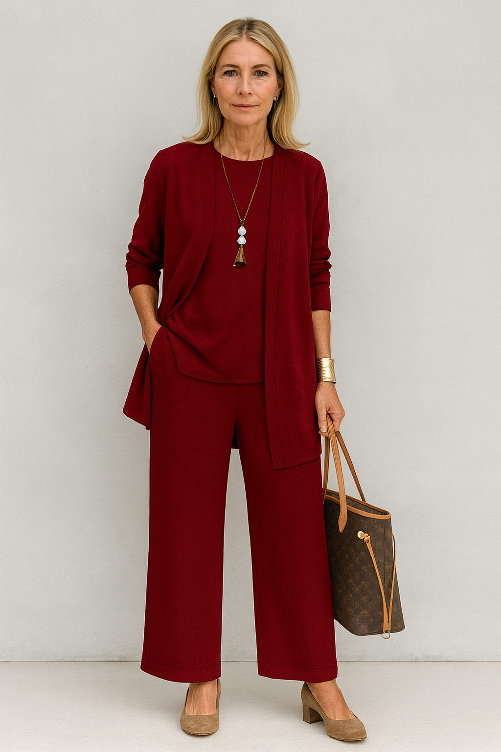 Clara Whitmore | Elegant 3-Piece Lounge Set For Women
