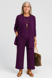 Clara Whitmore | Elegant 3-Piece Lounge Set For Women