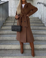 Élodie Laurent | Long Sleeve Trench Coat For Women