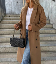 Élodie Laurent | Long Sleeve Trench Coat For Women