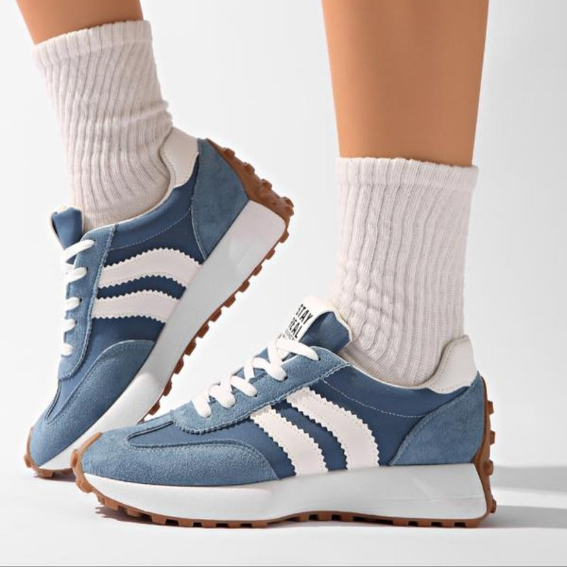 Sophie Laurent | Retro Platform Sneakers For Women