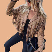 Luna Bellini | Fringe Jacket For Women