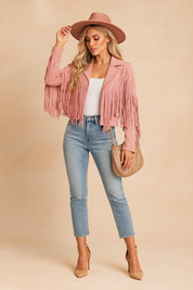 Luna Bellini | Fringe Jacket For Women