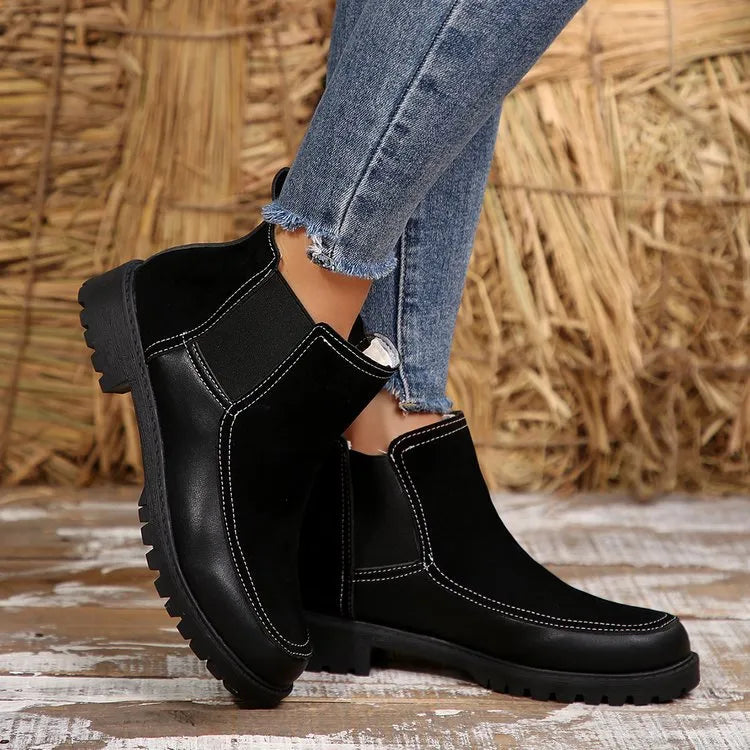 Lucia Romano | Classic Chelsea Ankle Boots For Women