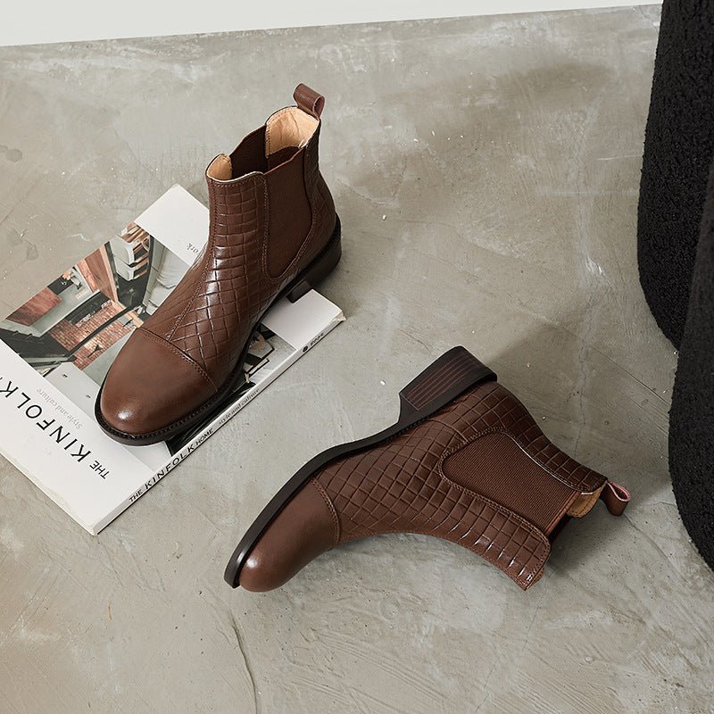 Clara Bellini | Leather Chelsea Boots For Women