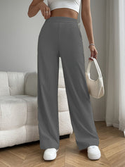 Sienna Laurent | Pleated Wide-Leg Pants With Effortless Elegance For Women