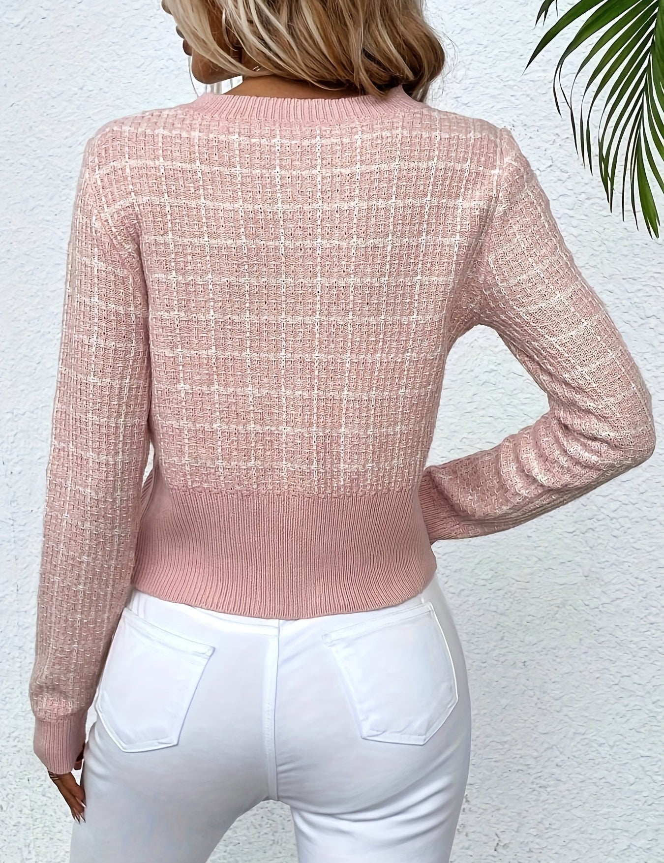 Womens-Cropped-Knit-Cardigan-with-Houndstooth-Button-Up-9.jpg