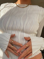 Giulia Bellini | Pleated Crop Top For Women
