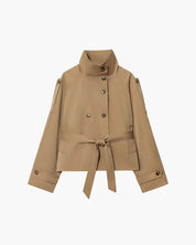 Colette Virelli | Cropped Trench Jacket For Women