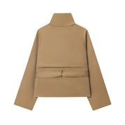 Colette Virelli | Cropped Trench Jacket For Women