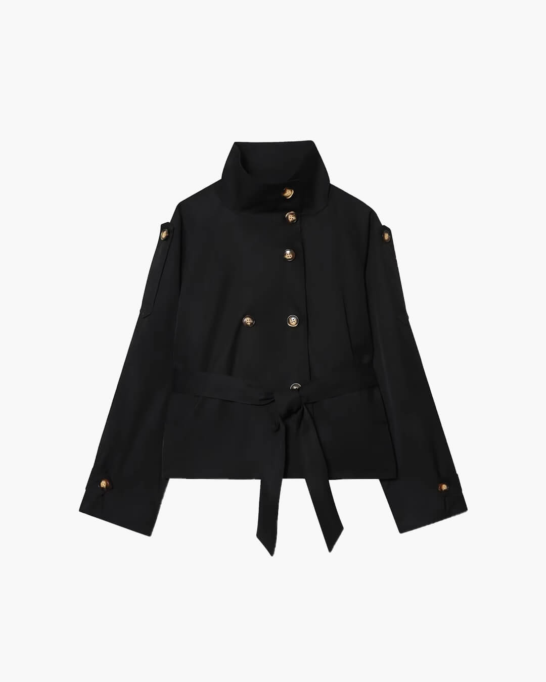 Colette Virelli | Cropped Trench Jacket For Women