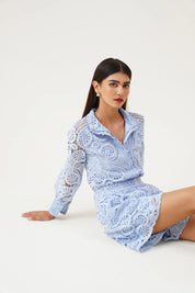 Camille Moreau | Lace Co-Ord Romper Set For Women